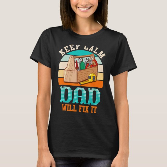 Mens Relax Vater wird es tun Vater Fixes 1 T-Shirt (Vorderseite)