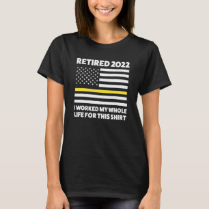 Mens Remüde 2022 arbeitete ich für diese leere Dis T-Shirt