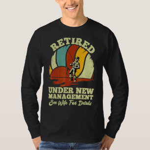 Mens Retirement Quote Fischen Retro-Ruhestand T-Shirt