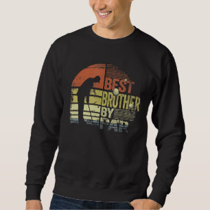 Mens Retro Bester Bruder von Par Golf Player Papa Sweatshirt