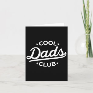 Mens Retro Coole Väter Club Funny Vater Pocket Fat Karte