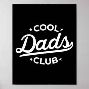Mens Retro Coole Väter Club Funny Vater Pocket Fat Poster
