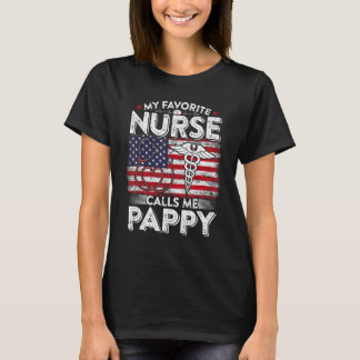 Mens Retro Meine Lieblingsschwester nennt mich Pap T-Shirt