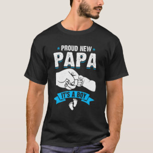 Mens Retro Men Stolz New Papa Es ist eine junge Ge T-Shirt