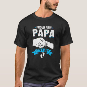 Mens Retro Men Stolz New Papa Es ist eine junge Ge T-Shirt