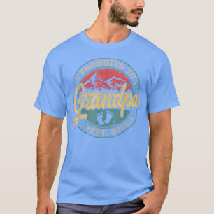Mens Retro New Opa zum Großvater 2023 Ba befördert T-Shirt