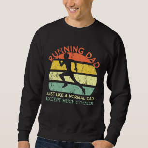 Mens Retro Runner Daddy Endurance Vater Vintag R Sweatshirt