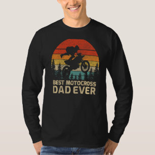 Mens Retro Vintag Best Motocross Vater je Vater' T-Shirt