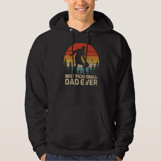 Mens Retro Vintag Best Pickleball Vater je Vater Hoodie