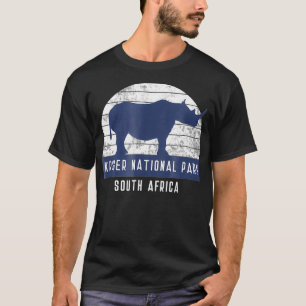 Mens Rhino South African Safari National Park T Sh T-Shirt