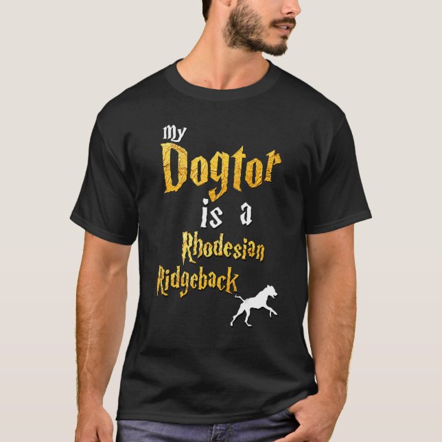 Mens Rhodesian Ridgeback Rhodesian Ridgeback T-Shirt (Vorderseite)