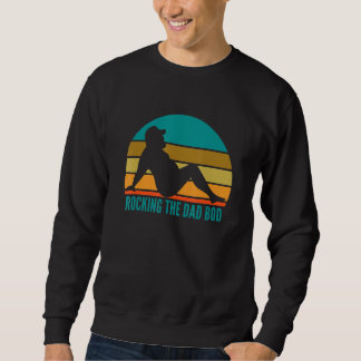 Mens rocken den Vater Bod Vaterjoke Sweatshirt