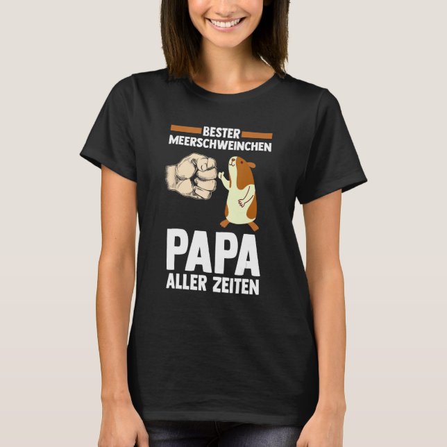 Mens Rodent Guinea Pig Father Dad Guinea Pig T-Shirt (Vorderseite)