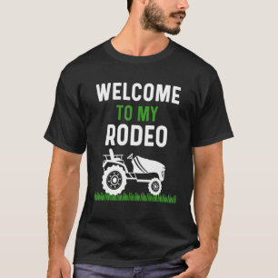 Mens Rodeo Vater Rasenmäher Mähen Stuff Gartenarbe T-Shirt