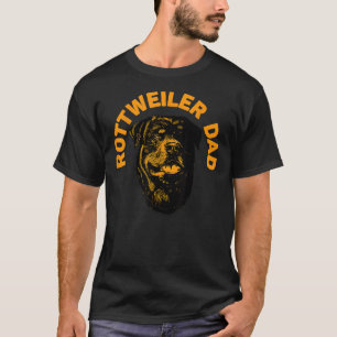 Mens Rottweiler Rottie Vater Daddy Vater T-Shirt