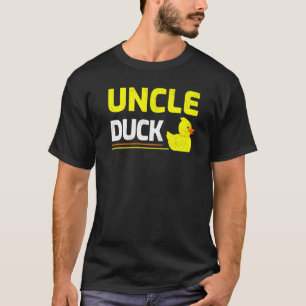 Mens Rubber Duckling Duck Uncle Duck Father's Da T-Shirt