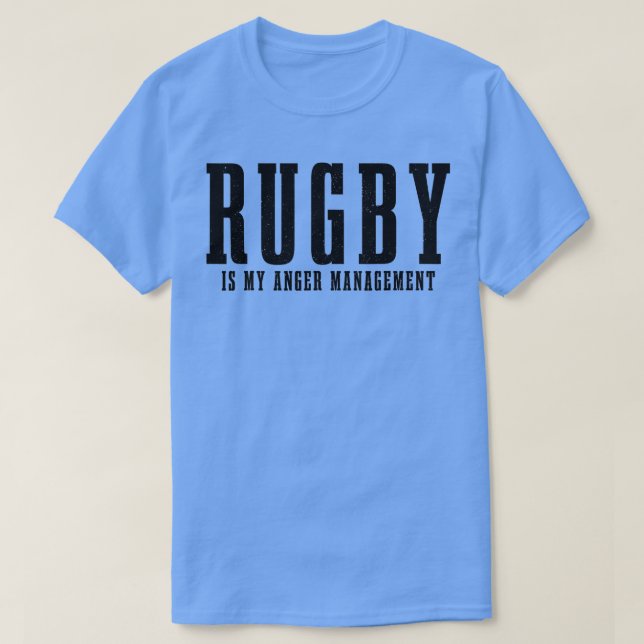 Mens Rugby Player Fan Funny Rugby T-Shirt (Design vorne)