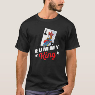 Mens Rummy King, Seiner und ihrer Paare Rum T-Shirt