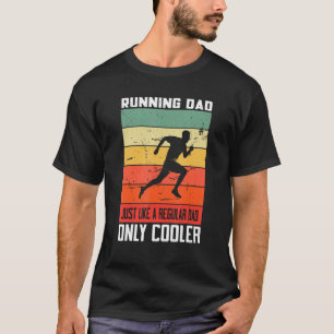 Mens Running for Men Vater Marathon Runner Maratho T-Shirt
