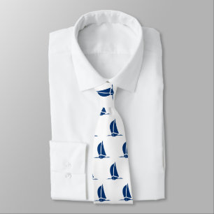 Mens Sailboat Krawatte