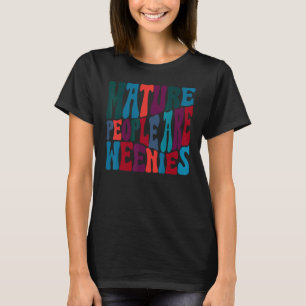 Mens Sarcastic Immaturaty Design Reife People sind T-Shirt