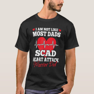 Mens Scad Herzinfarkt Krieger Vater - Großartiger T-Shirt
