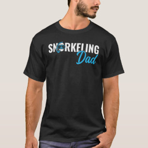 Mens Schnorcheln Vater Scuba Diver Schnorcheln T-Shirt