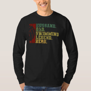Mens schwimmen Wasserpolo für Ihr Wasserpolo Husba T-Shirt