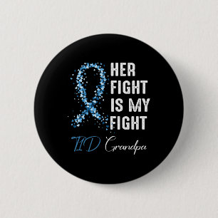 Mens Sein Kampf Ist Mein Kampf T1d Opa Typ-1-Diabe Button