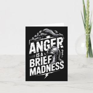 Mens Seneca Stoic Philosoper Zitat Motivierend St. Karte