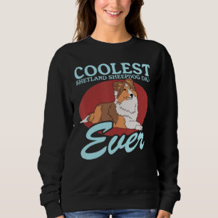 Mens Shetland Sheepdog Vater Downer Sheltie Sweatshirt