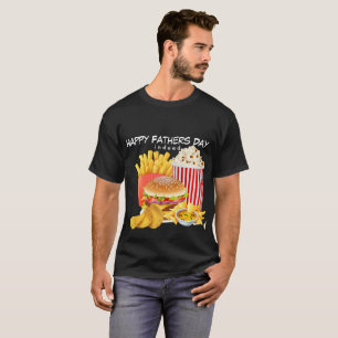 Mens Shirt Schneller Feinschmecker Glücklicher Vat