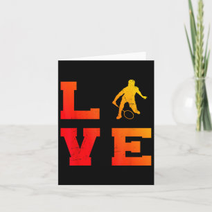 Mens Shuttle Squash Badminton Player Badminton Karte