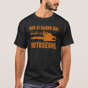 Mens Side Säge Kettenholzkutter Holzbearbeitungske T-Shirt