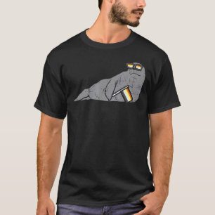 Mens Siegel Tier Niedlich Lgbtq Gay Bear Flag Gay  T-Shirt