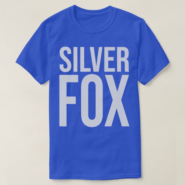 Mens Silver Fo T-Shirt (Design vorne)