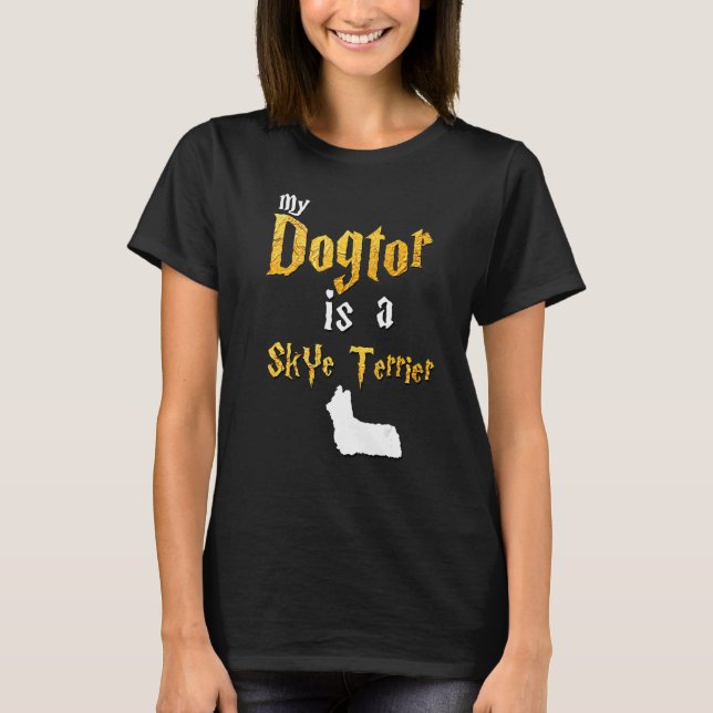 Mens Skye Terrier Skye Terrier T-Shirt (Vorderseite)