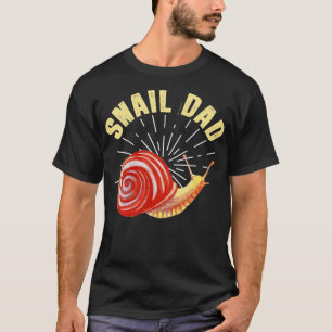 Mens Snail Funny Snail Vater Joke Snail Lover T-Shirt
