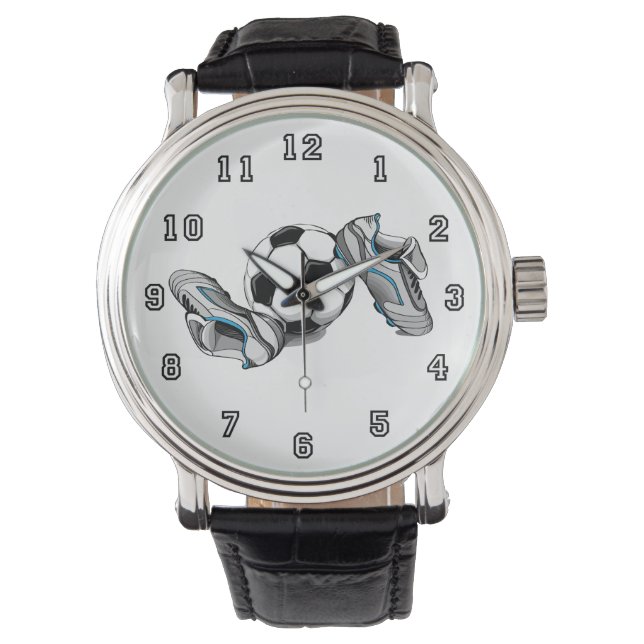 Mens Soccer Watch Armbanduhr (Vorderseite)