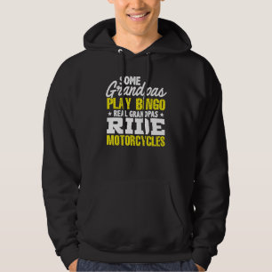 Mens some Grandpas Play Bingo Real Grandpas Ristor Hoodie