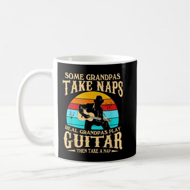 Mens some Opa Nimm Nickerchen wahre Grandpas Spiel Kaffeetasse (Links)