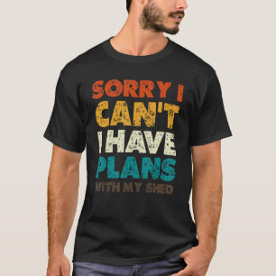 Mens Sorry, dass ich Pläne mit meinem Shirt Vaters