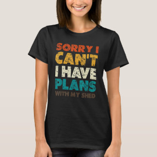 Mens Sorry, dass ich Pläne mit meinem Shirt Vaters