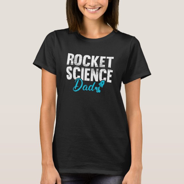 Mens Space Engineering Aerospace Rocket Science Da T-Shirt (Vorderseite)