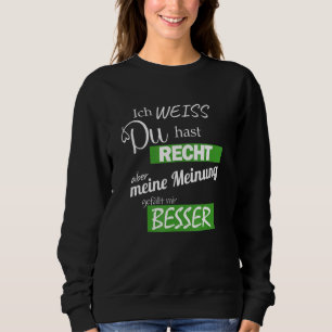 Mens Spaß für intelligente Ratings Sweatshirt