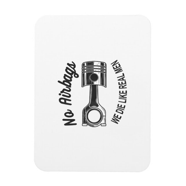 Mens Speed Racing Sportwagen Keine Airbags - Wir D Magnet (Vertikal)