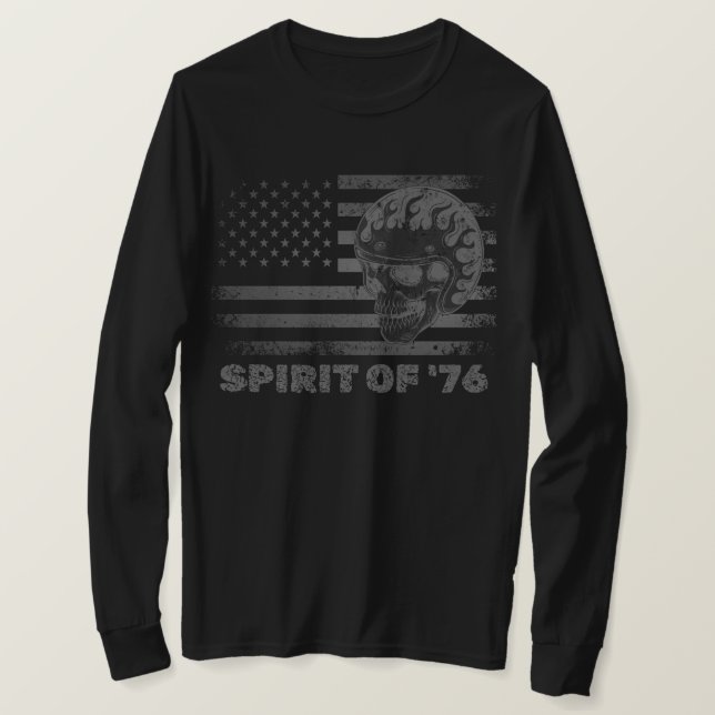 ​Men's Spirit of 76 Chopper Skull Shirt (Design vorne)