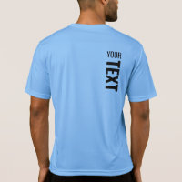 Mens Sport-Tek akku Back Print Template