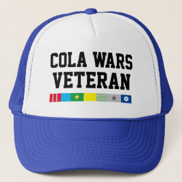Mens Sportswear Baseball COLA WARS VETERAN Trucker Truckerkappe