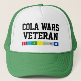 Mens Sportswear Baseball COLA WARS VETERAN Trucker Truckerkappe